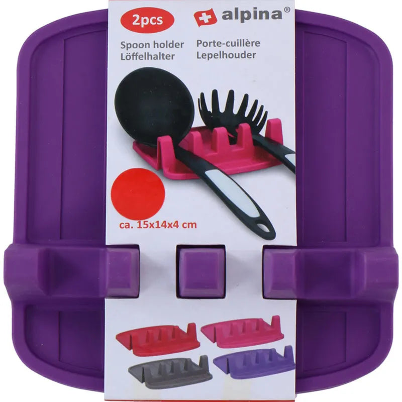 Alpina – šaukštų / įrankių laikiklis 2 vnt. (violetinis)