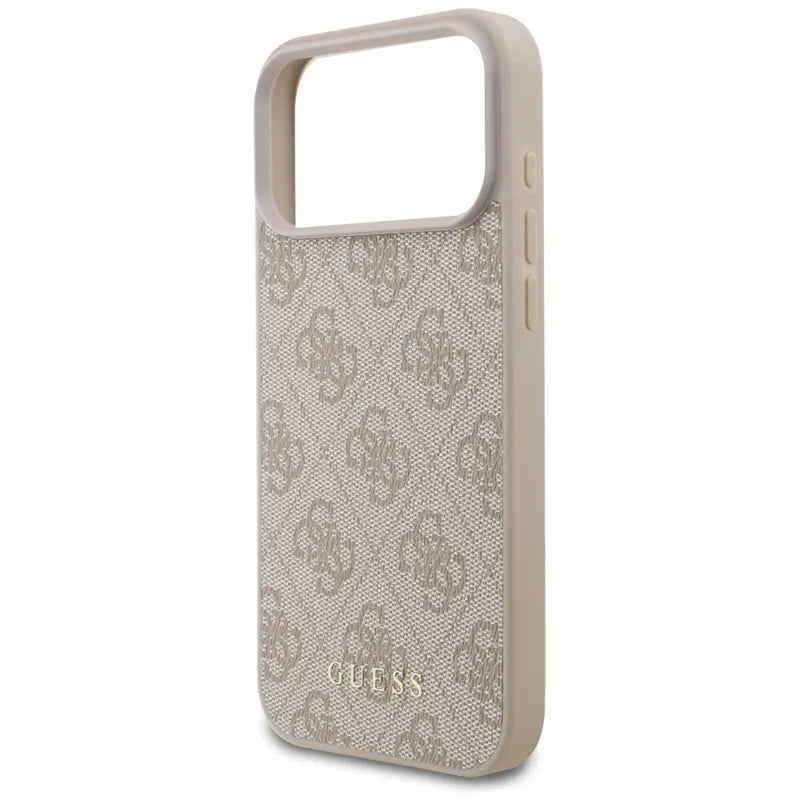 Guess 4G Classic – dėklas iPhone 17 Pro Max (rožinis)