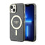 Guess Glitter Gold MagSafe – dėklas iPhone 14 Plus (juodas)