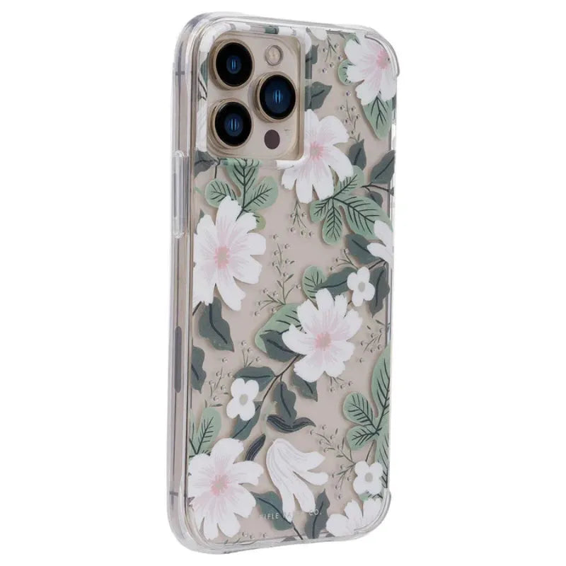 Rifle Paper Clear – dėklas, skirtas iPhone 13 Pro (Willow)