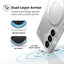 Speck Presidio Perfect-Clear Magnet – Samsung Galaxy S26 MagSafe dėklas (skaidrus/sidabrinis)