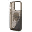 Karl Lagerfeld Liquid Glitter NFT Karl's Head – dėklas iPhone 14 Pro Max (juodas)