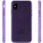 Zizo TPU dėklas, skirtas iPhone X (violetinis)