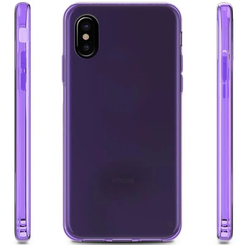Zizo TPU dėklas, skirtas iPhone X (violetinis)