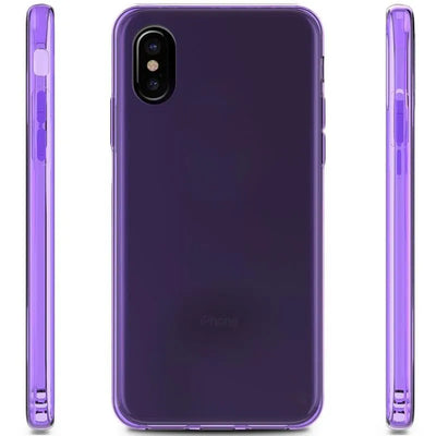 Zizo TPU dėklas, skirtas iPhone X (violetinis)