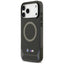 BMW M IML Metal Buttons & Logo MagSafe – dėklas iPhone 17 Pro Max (juoda-mėlyna)