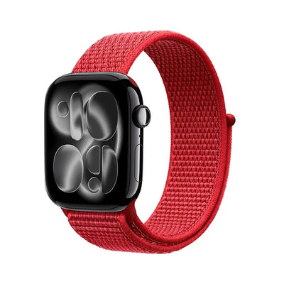 Crong Nylon – sportinis dirželis Apple Watch 38/40/41/42 mm (Red Fusion)