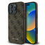 Guess 4G Classic - Dėklas iPhone 16 Pro (rudas)