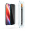 Spigen GLAS.TR EZ FIT Privacy 2 vnt. pakuotė – grūdintas stiklas su privatumo filtru iPhone Air