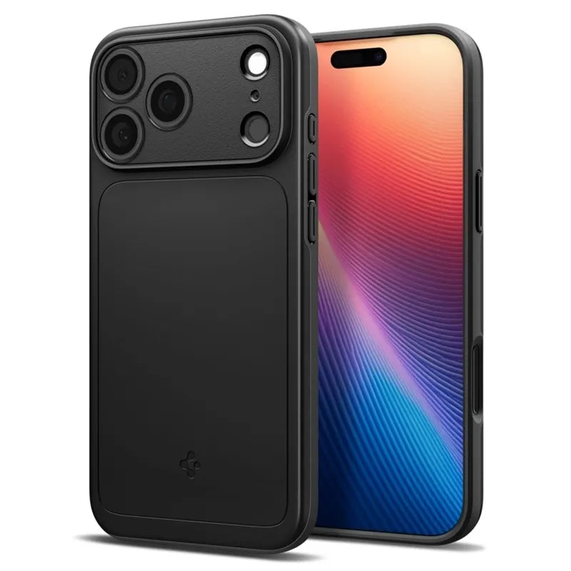 Spigen Thin Fit Mag MagSafe – Dėklas iPhone 17 Pro Max (Juodas)