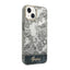 „Guess Porcelain Collection“ – dėklas „iPhone 14 Plus“ telefonui (pilkas)