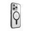 Speck Presidio Perfect-Clear ClickLock & MagSafe – iPhone 15 Pro dėklas (skaidrus / matinis juodas / pilkas)
