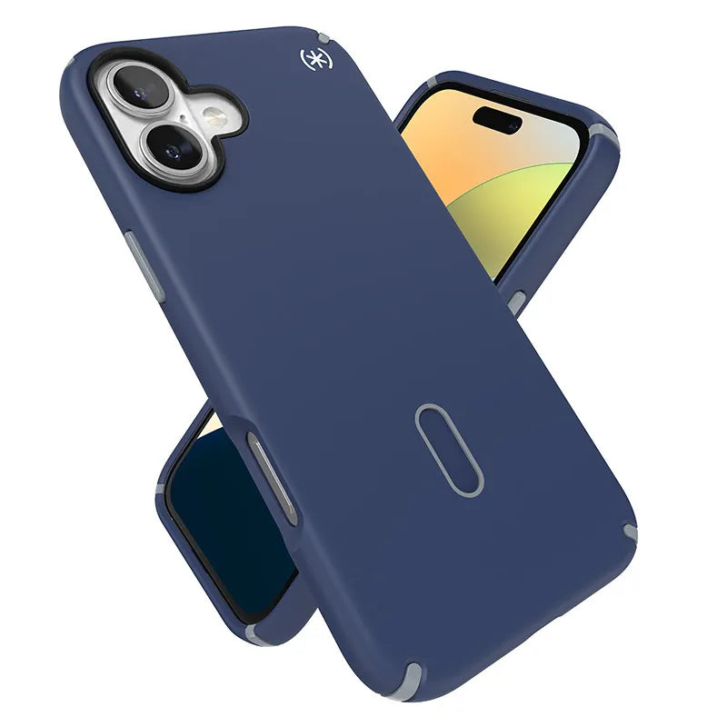 Speck Presidio2 Pro ClickLock & MagSafe – dėklas iPhone 16 Plus (Coastal Blue / Dust Gray / White)