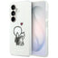 Karl Lagerfeld IML Karl & Choupette MagSafe – Samsung Galaxy S26 dėklas (skaidrus)