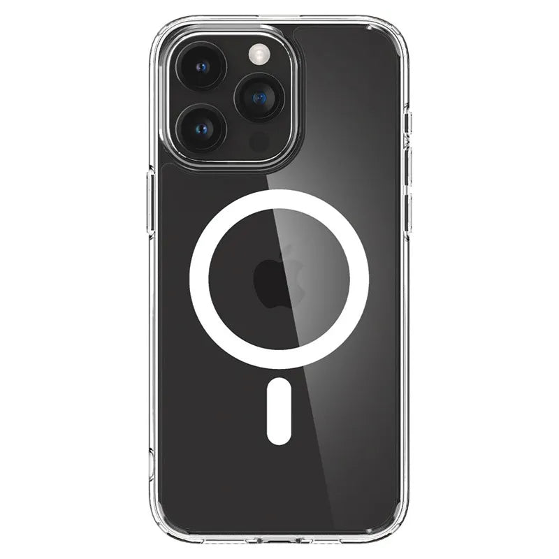 Spigen Ultra Hybrid MagSafe – dėklas, skirtas iPhone 15 Pro Max (baltas)