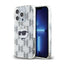 Karl Lagerfeld IML Choupette Head & Monogram - dėklas iPhone 15 Pro Max (skaidrus)