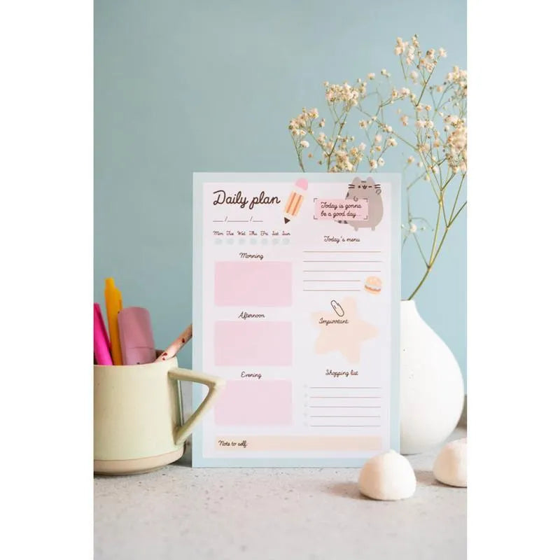 Pusheen – kasdienis planuotojas iš „Foodie“ kolekcijos, 54 puslapiai