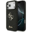 Guess Fixed Glitter Big 4G - Dėklas skirtas iPhone 17 Pro Max (juodas)