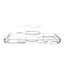 Spigen Ultra Hybrid Mag MagSafe – dėklas iPhone 17 Pro (skaidrus / tamsiai mėlynas)
