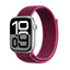 Crong Nylon – Sportinė apyrankė skirta Apple Watch 38/40/41/42 mm (Magenta Fusion)
