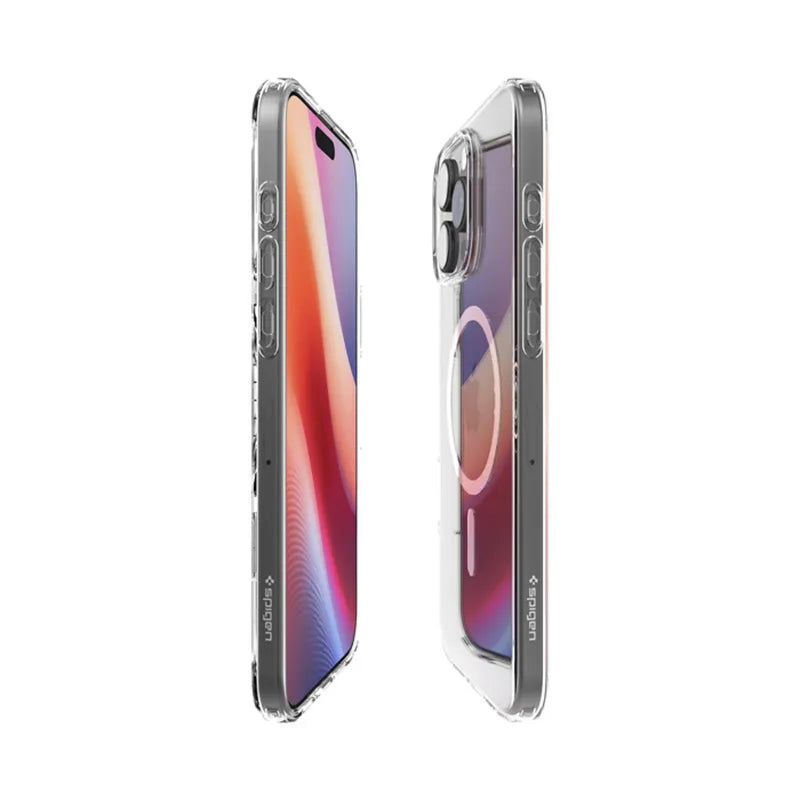 Spigen Liquid Crystal Mag MagSafe – Dėklas iPhone 16 Pro (skaidrus)