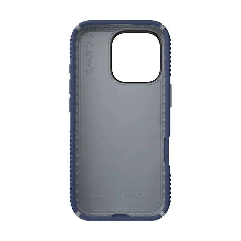 Speck Presidio2 Grip - iPhone 16 Pro dėklas (Coastal Blue / Dust Gray / White)