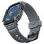 Spigen Rugged Armor Pro – apyrankė su dėklu, skirta „Apple Watch 10 46 mm“ (tamsiai pilka)