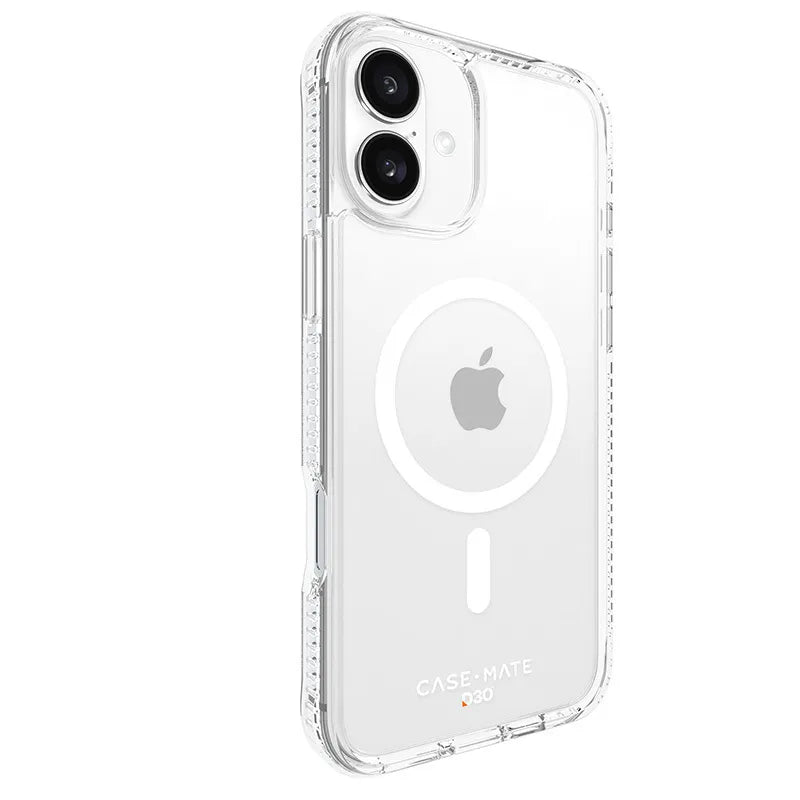 Case-Mate Tough D3O MagSafe – dėklas iPhone 16 Plus (skaidrus)