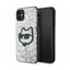 Karl Lagerfeld NFT Glitter Choupette Patch – Dėklas skirtas iPhone 11 (Sidabrinis)