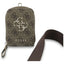 Guess 4G Metal Logo universali crossbody telefono dirželio ir piniginės komplektas (ruda)