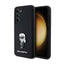 Karl Lagerfeld Silicone Ikonik Metal Pin – dėklas Samsung Galaxy S24+ (juodas)