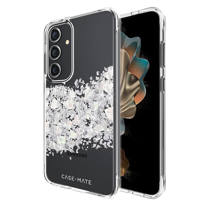 Case-Mate Karat – Samsung Galaxy S24+ dėklas, dekoruotas perlamutru (A Touch of Pearl)