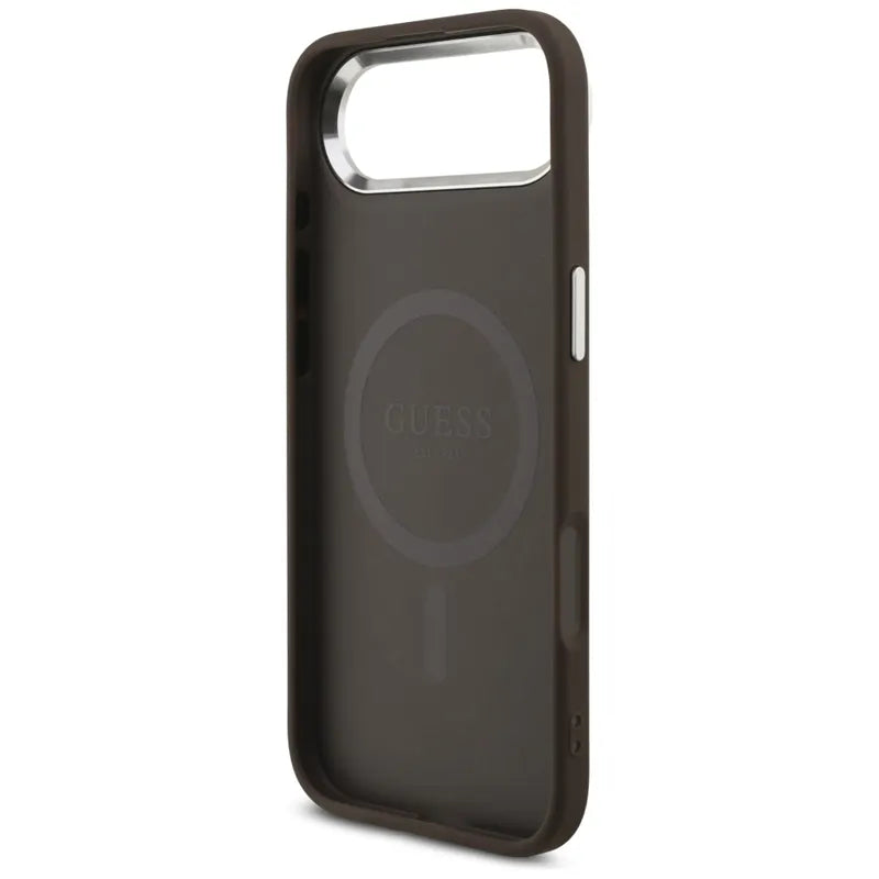 Guess 4G Classic Logo MagSafe – iPhone Air dėklas (rudos spalvos)