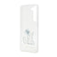 Karl Lagerfeld Choupette Fun – dėklas Samsung Galaxy S23+ (skaidrus)