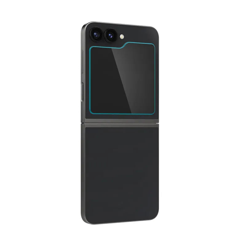 Spigen Glas.TR EZ Fit 2 pakuotė - grūdintas stiklas Samsung Galaxy Z Flip 6 / 7 FE telefonams (2 vnt.)