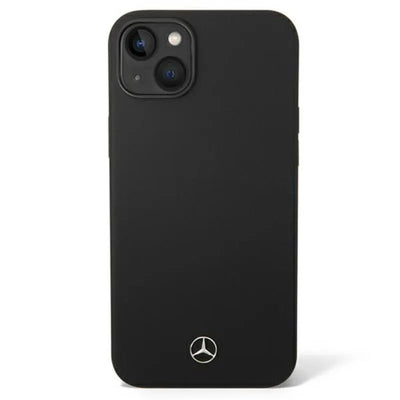 „Mercedes Silicone Line“ – dėklas „iPhone 14 Plus“ telefonui (juodas)