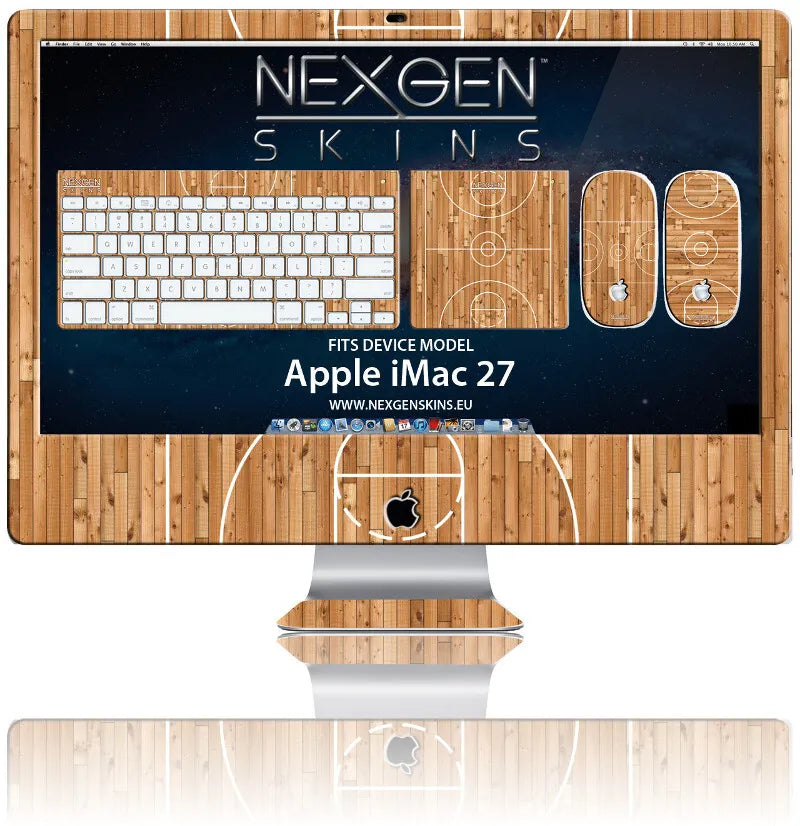 Nexgen lipdukai su 3D efektu iMac 27" (Hardwood Classic 3D)