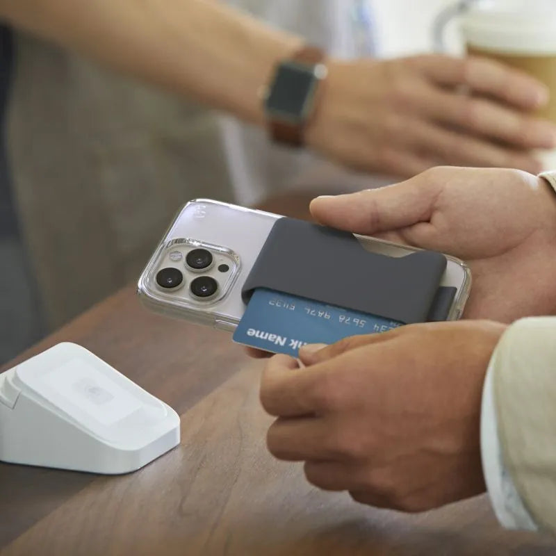 Speck ClickLock Wallet For MagSafe – Magnetinė MagSafe piniginė (juoda)