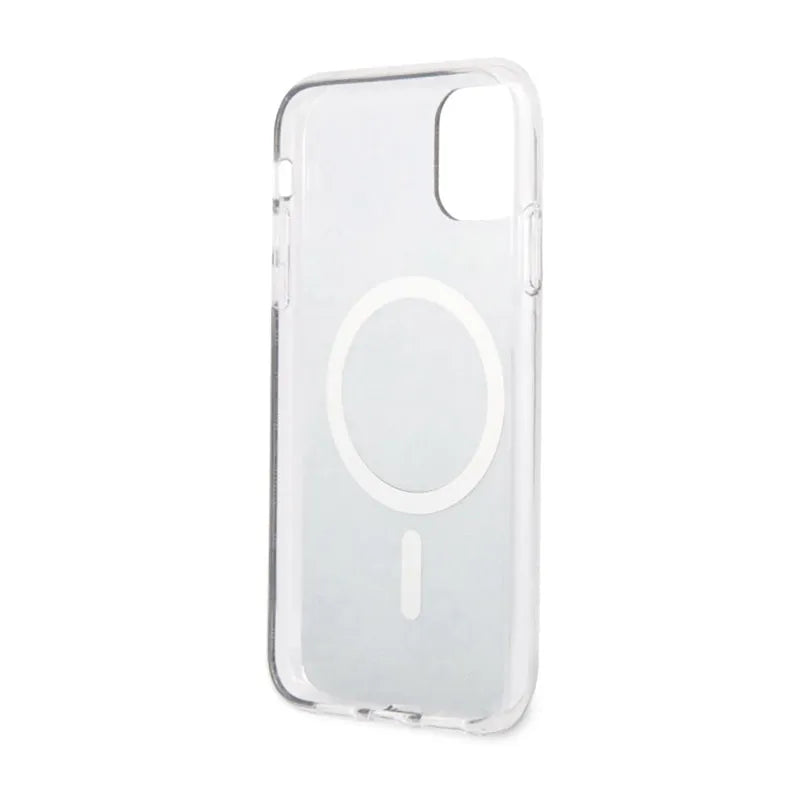 Guess 4G MagSafe – dėklas iPhone 11 (rudos spalvos)