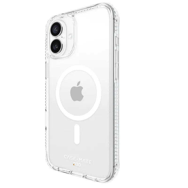Case-Mate Tough D3O MagSafe – dėklas iPhone 16 Plus (skaidrus)