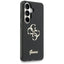 Guess IML Big Metal 4G Script – dėklas Samsung Galaxy S26 telefonui (juodas)