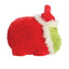 Grinch – Pliušinis žaislas / pagalvėlė Grinch su Kalėdų Senelio kostiumu, 25 cm, iš „Spudsters“ kolekcijos