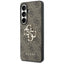 „Guess 4G Big Metal Logo“ – „Samsung Galaxy S26“ dėklas (ruda)
