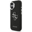 Guess Grained Big 4G Classic Logo – dėklas iPhone 17 (juodas)