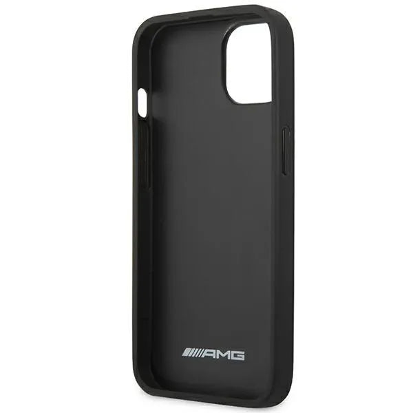 AMG „Debossed Lines“ – dėklas „iPhone 14 Plus“ (juodas)