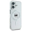 Karl Lagerfeld IML Metal Karl Head MagSafe - dėklas skirtas iPhone 16 Plus (baltas)