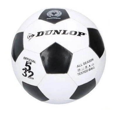 Dunlop – Futbolo kamuolys, 5 dydis (juodas)