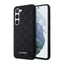Karl Lagerfeld Saffiano Monogram Metal Logo – dėklas Samsung Galaxy S23+ (juodas)