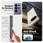 Crong Hybrid Clear Magnetic – MagSafe dėklas, skirtas Samsung Galaxy S26 Ultra (skaidrus)