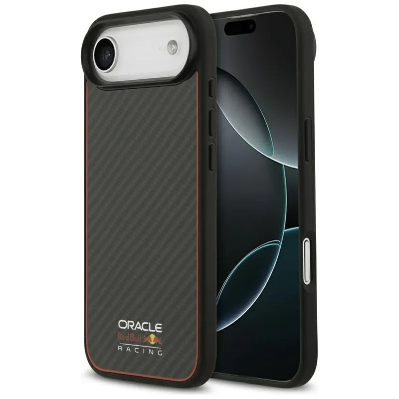 Red Bull Kevlar Logo Matt MagSafe – iPhone Air dėklas (juodas)